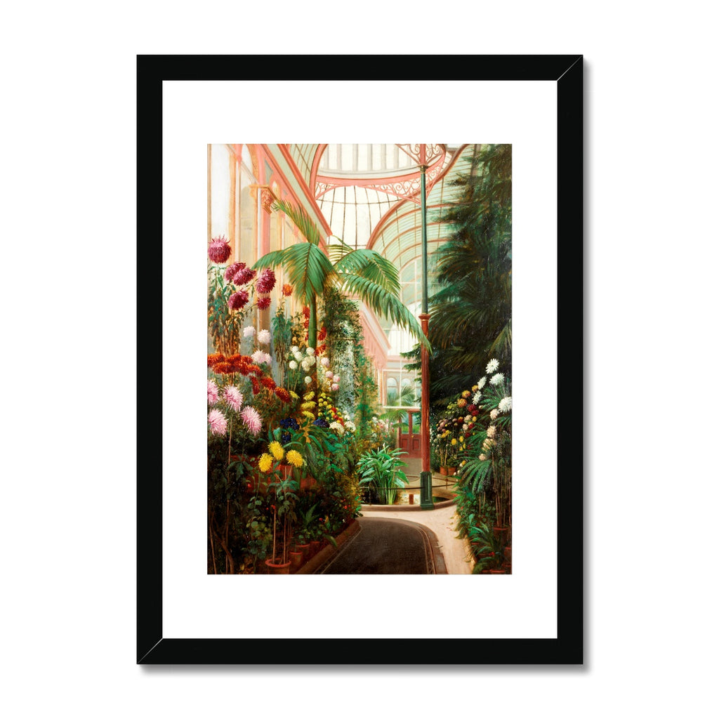 Fine Art Print Framed & Mounted - Sunderland Winter Gardens Interior by Daniel Marshall