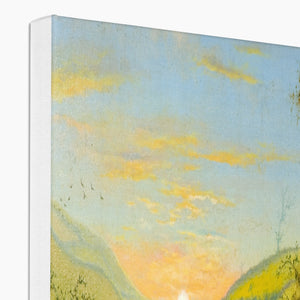 Printed Canvas - The Valley of Love, Hendon, Sunderland by J. D. Hopper