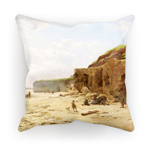 Cushion - Roker Beach by William Crosby