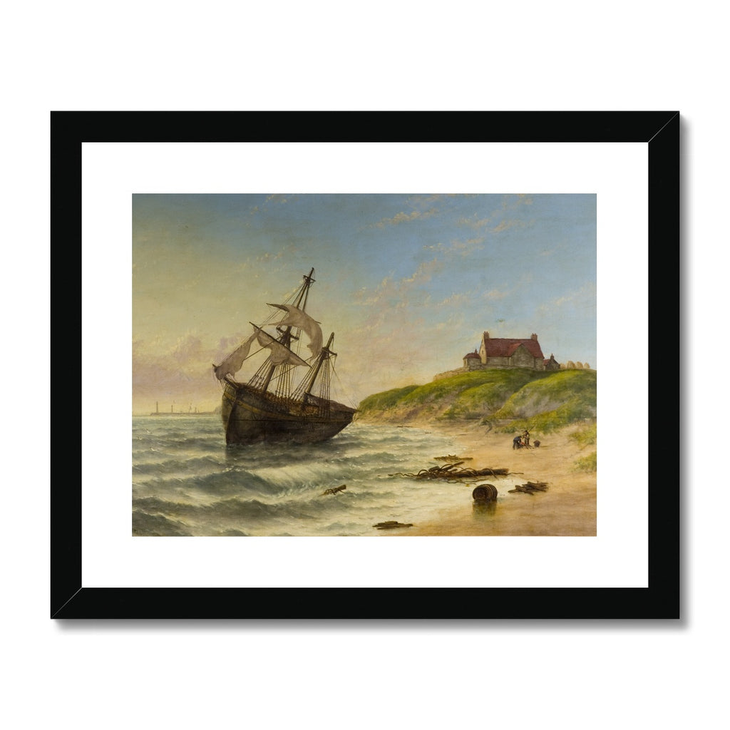 Fine Art Print Framed - Bents Farm, Whitburn by Stuart Bell