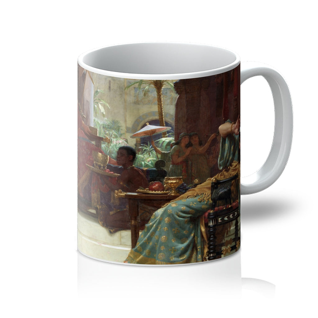Mug - Esther Denouncing Haman to King Ahasuerus by Ernest Normand