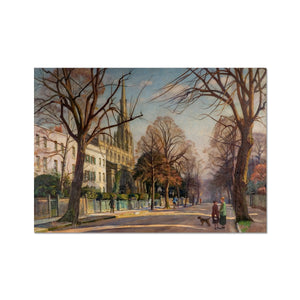 Fine Art Print - Spring in the Suburbs by Francis Dodd