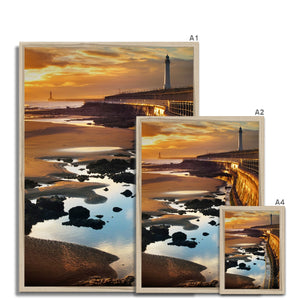 Fine Art Print Framed - Seaburn Sunrise, Sunderland