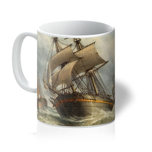 Mug - Old South Pier and Lighthouse, Sunderland by Stuart Bell
