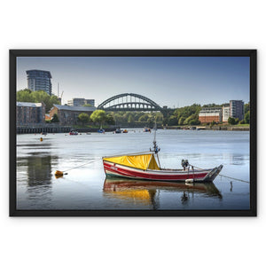 Framed Canvas - Wearmouth Bridge, Sunderland