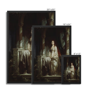 Framed Canvas - Juliet by Thomas Francis Dicksee