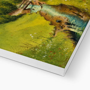 Printed Canvas - The Valley of Love, Hendon, Sunderland by J. D. Hopper