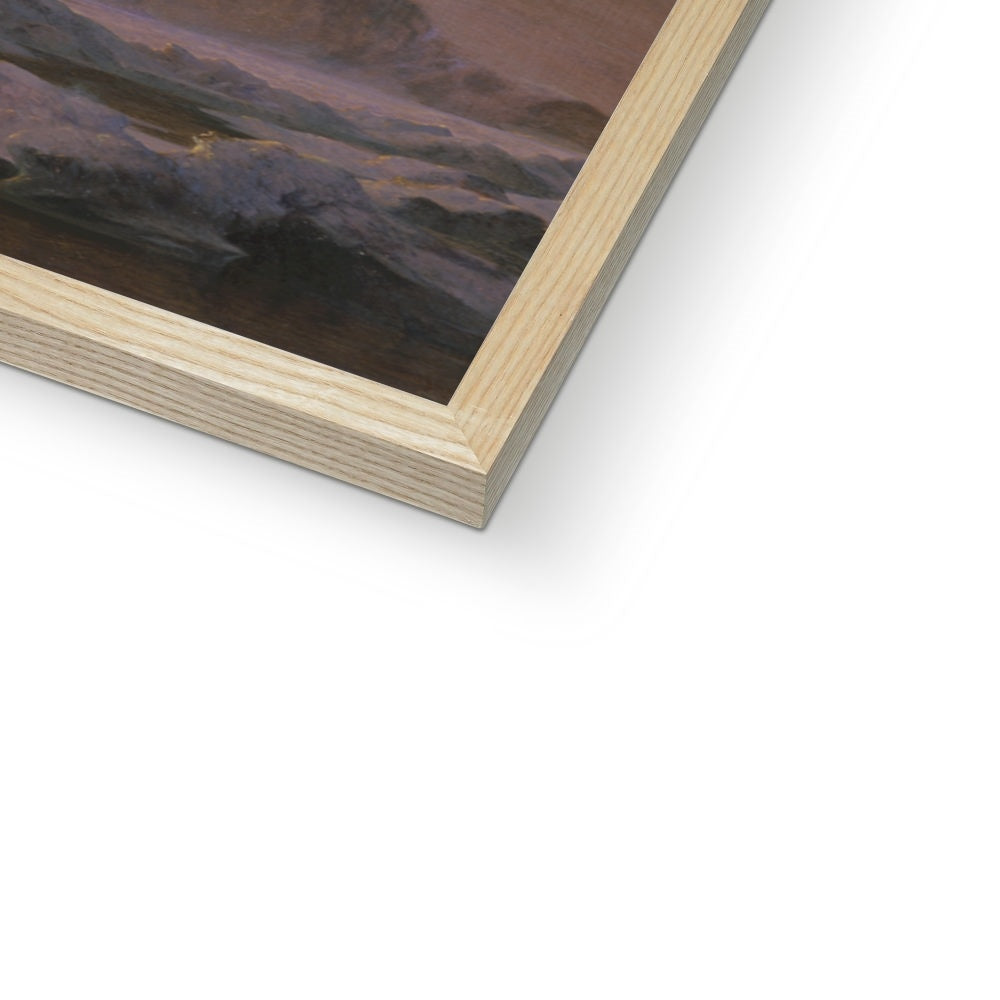 Fine Art Print Framed - Arctic Regions by William Bradford