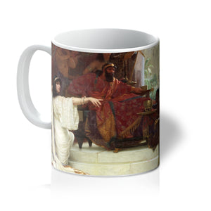 Mug - Esther Denouncing Haman to King Ahasuerus by Ernest Normand
