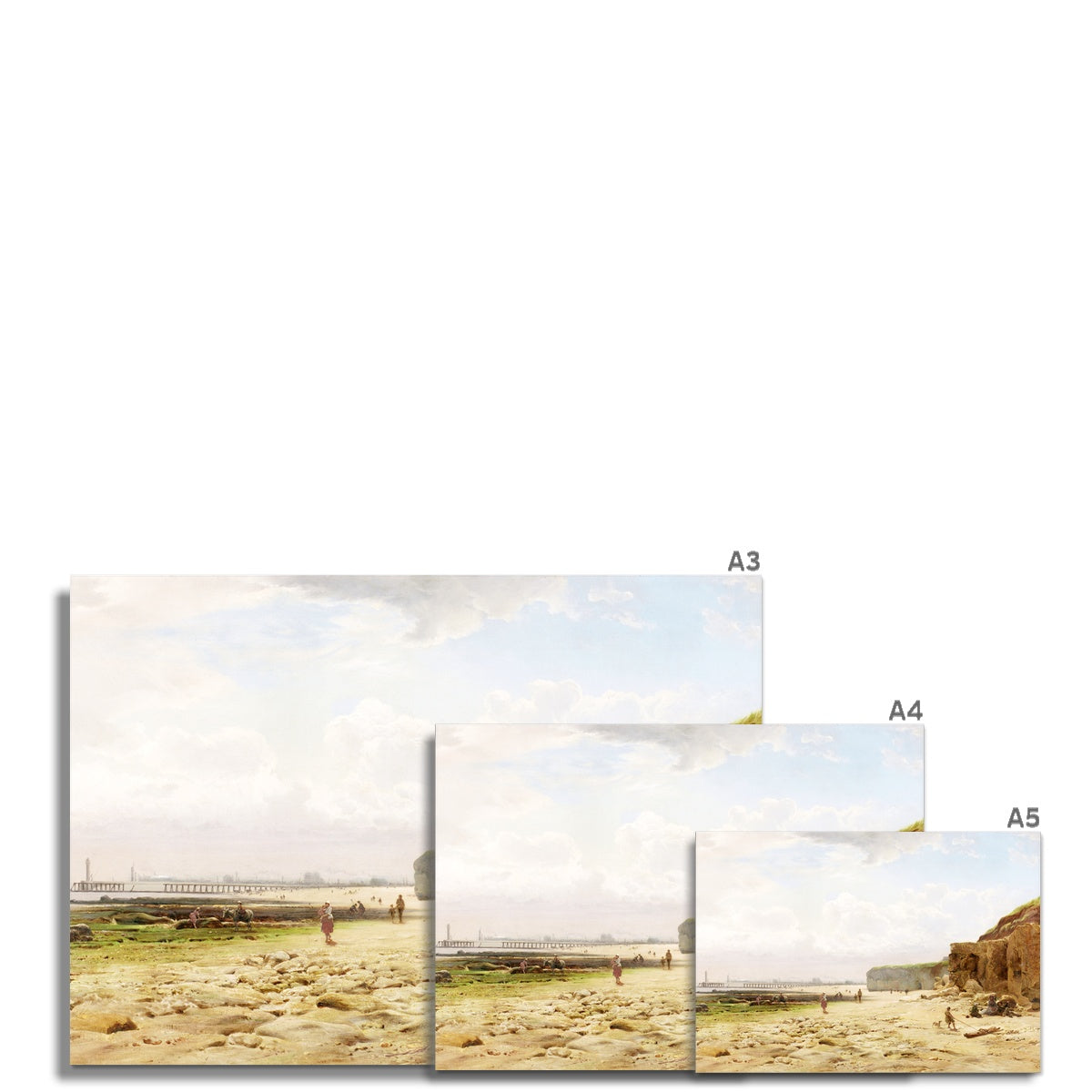 Fine Art Print - Roker Beach by William Crosby