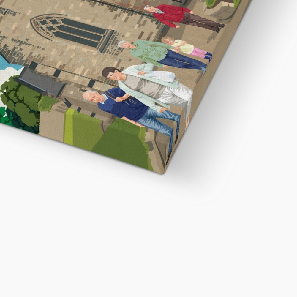 Printed Canvas - St Peter’s Church Poster Art