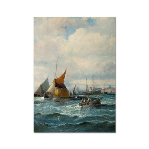 Fine Art Print - Shipping off a Headland by Georges Thornley