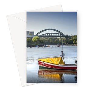 Greetings Card - Wearmouth Bridge, Sunderland