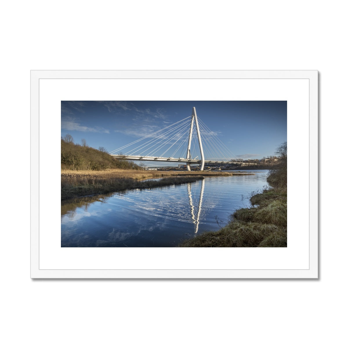 Fine Art Print Framed & Mounted - Northern Spire, Sunderland