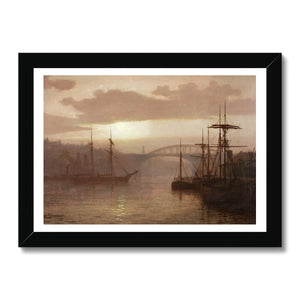 Fine Art Print Framed - Sunderland Harbour by Louis Grimshaw