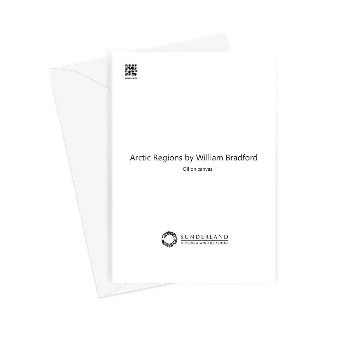 Greetings Card - Arctic Regions by William Bradford