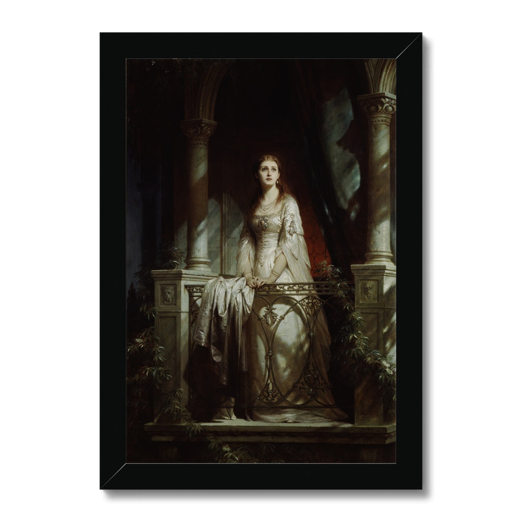 Fine Art Print Framed - Juliet by Thomas Francis Dicksee