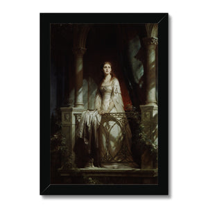 Fine Art Print Framed - Juliet by Thomas Francis Dicksee