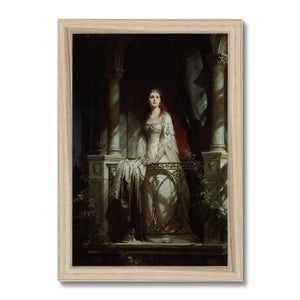 Fine Art Print Framed - Juliet by Thomas Francis Dicksee