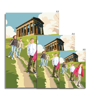 Fine Art Print - Penshaw Monument Poster Art