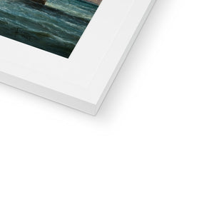 Fine Art Print Framed & Mounted - Shipping off a Headland by Georges Thornley