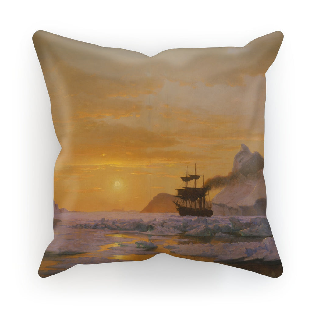Cushion - Arctic Regions by William Bradford