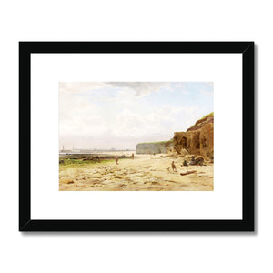Fine Art Print Framed & Mounted - Roker Beach by William Crosby
