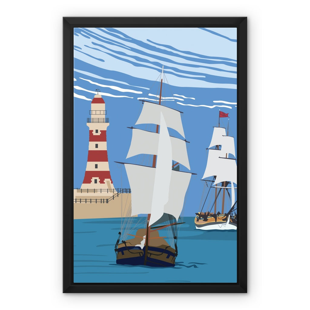 Roker Pier Poster Art – Sunderland Museum