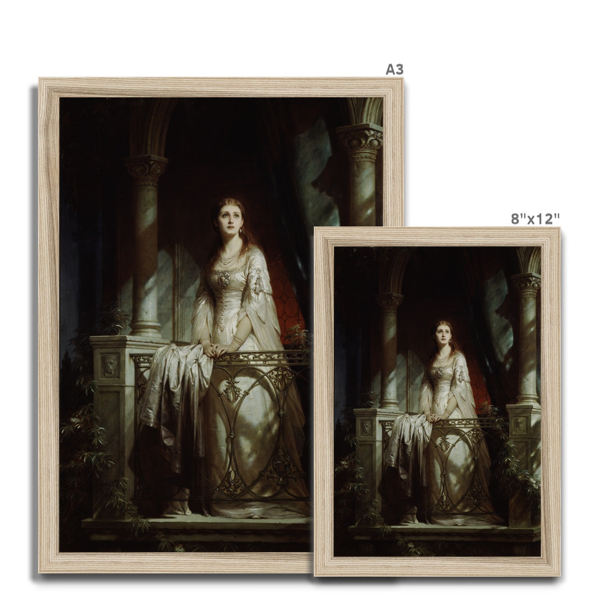 Fine Art Print Framed - Juliet by Thomas Francis Dicksee