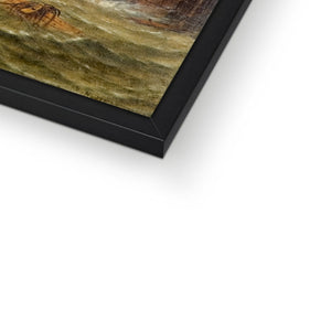 Fine Art Print Framed - Old South Pier and Lighthouse, Sunderland by Stuart Bell