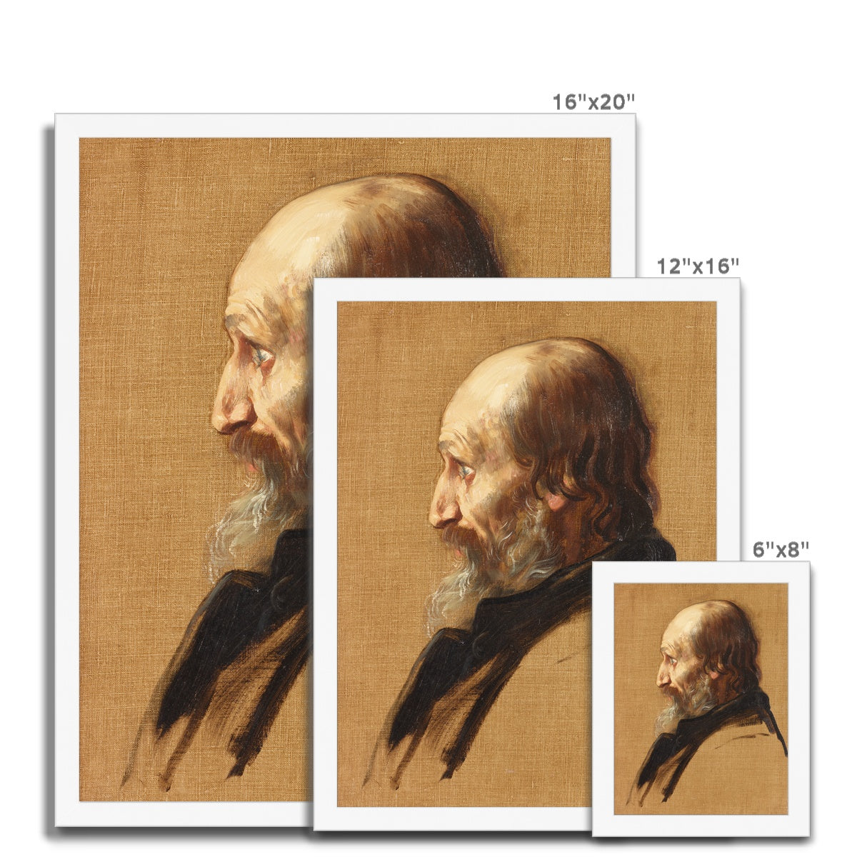 Fine Art Print Framed - Thomas Dixon by Alphones Legros