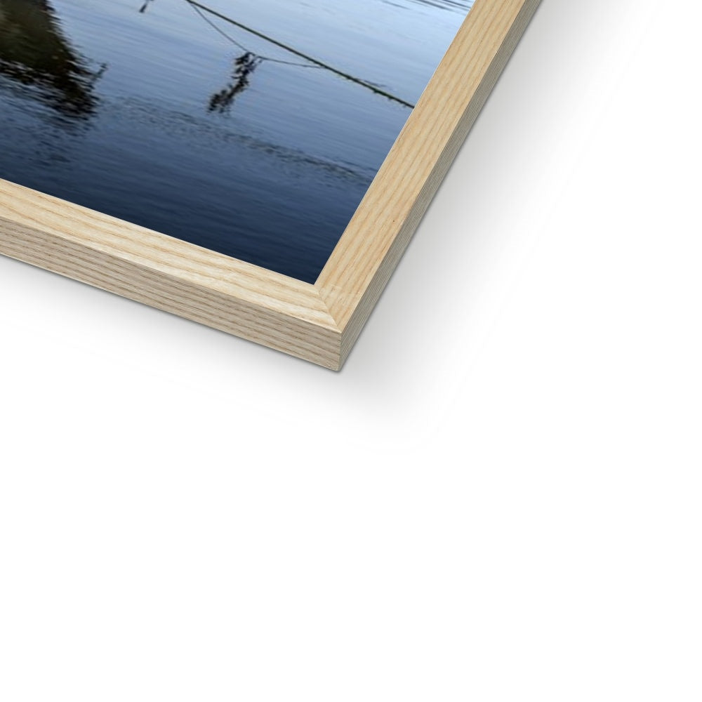 Fine Art Print Framed - Wearmouth Bridge, Sunderland