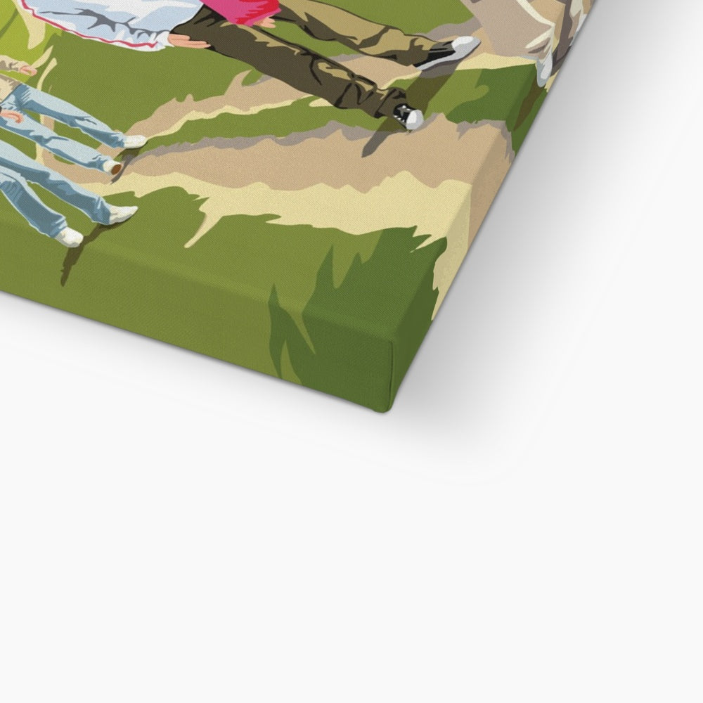Printed Canvas - Penshaw Monument Poster Art