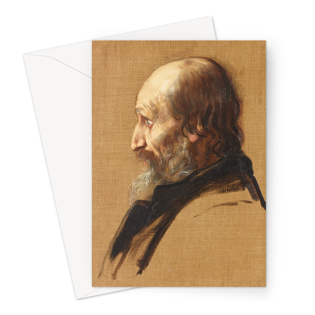 Greetings Card - Thomas Dixon by Alphones Legros