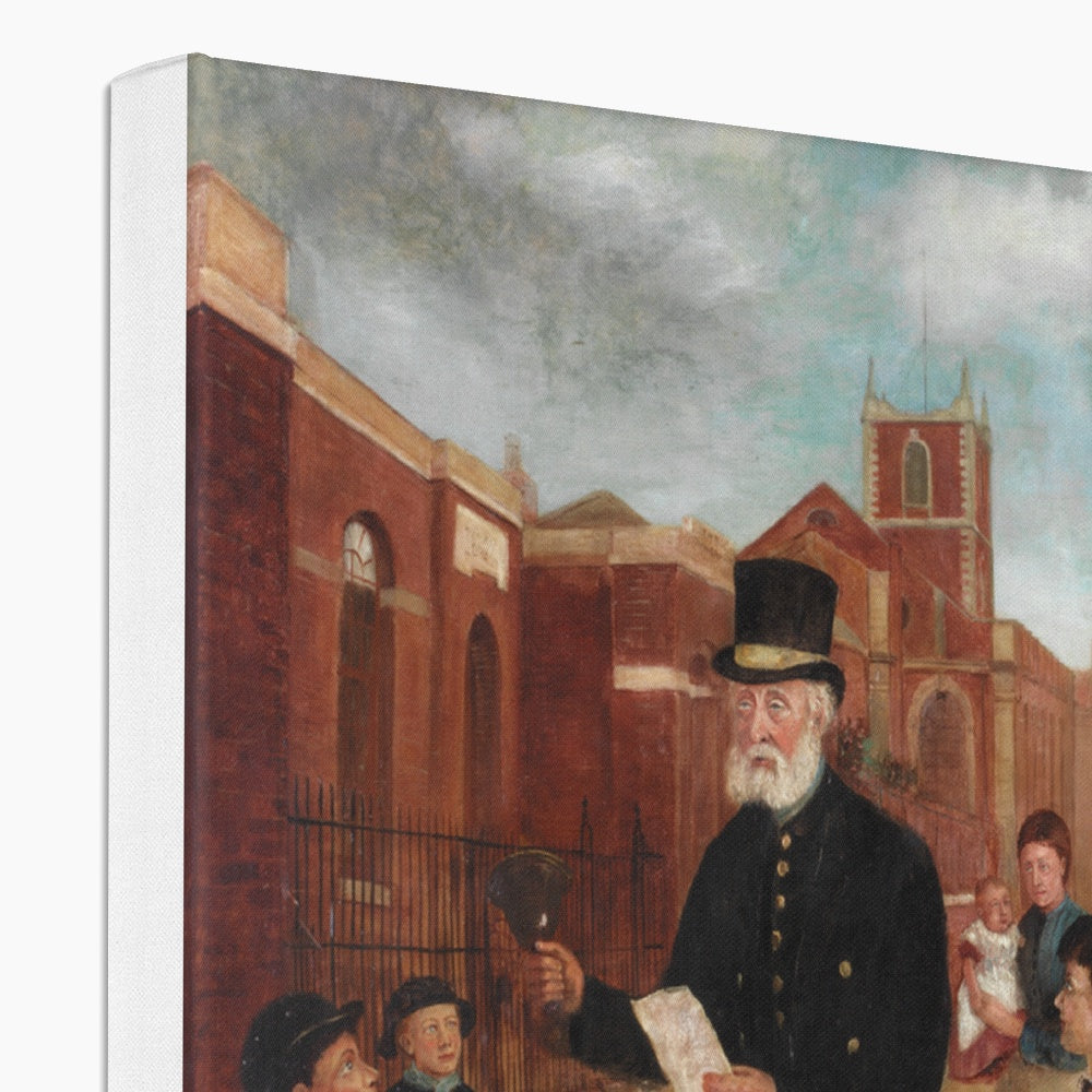 Printed Canvas - Tommy Sanderson, Town Crier by J. Gillis Brown
