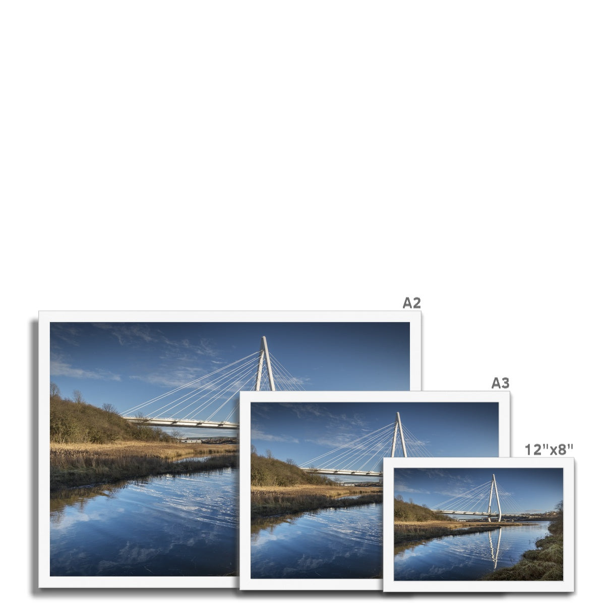 Fine Art Print Framed - Northern Spire, Sunderland