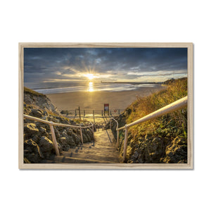 Fine Art Print Framed - Cat & Dog Steps, Sunderland by David Allan