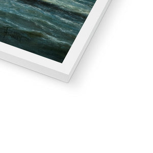 Fine Art Print Framed - Shipping off a Headland by Georges Thornley