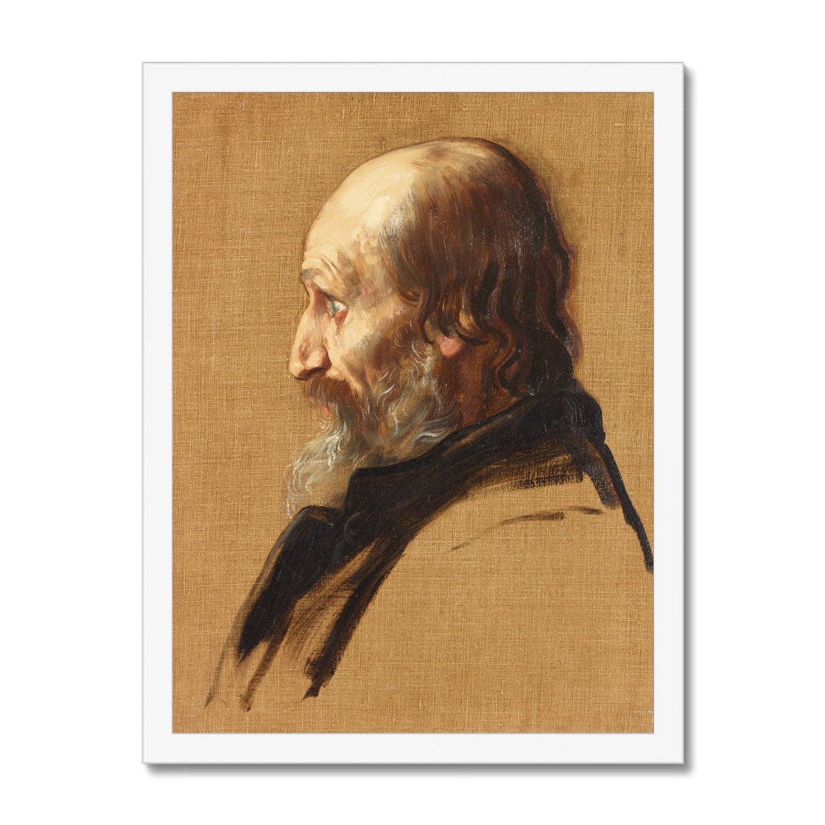 Fine Art Print Framed - Thomas Dixon by Alphones Legros