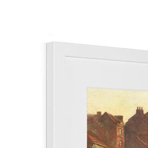 Fine Art Print Framed & Mounted - Old Sunderland by Thomas Hemy