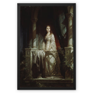 Framed Canvas - Juliet by Thomas Francis Dicksee