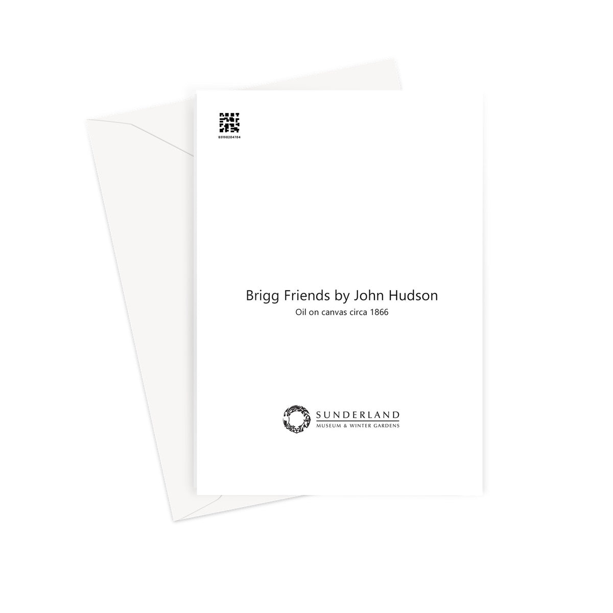 Greetings Card - Brigg Friends by John Hudson