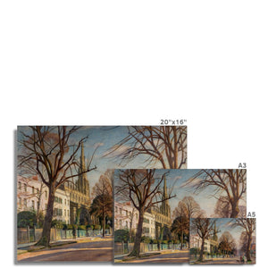 Fine Art Print - Spring in the Suburbs by Francis Dodd