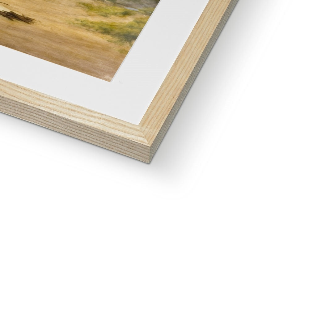 Fine Art Print Framed & Mounted - Bents Farm, Whitburn by Stuart Bell
