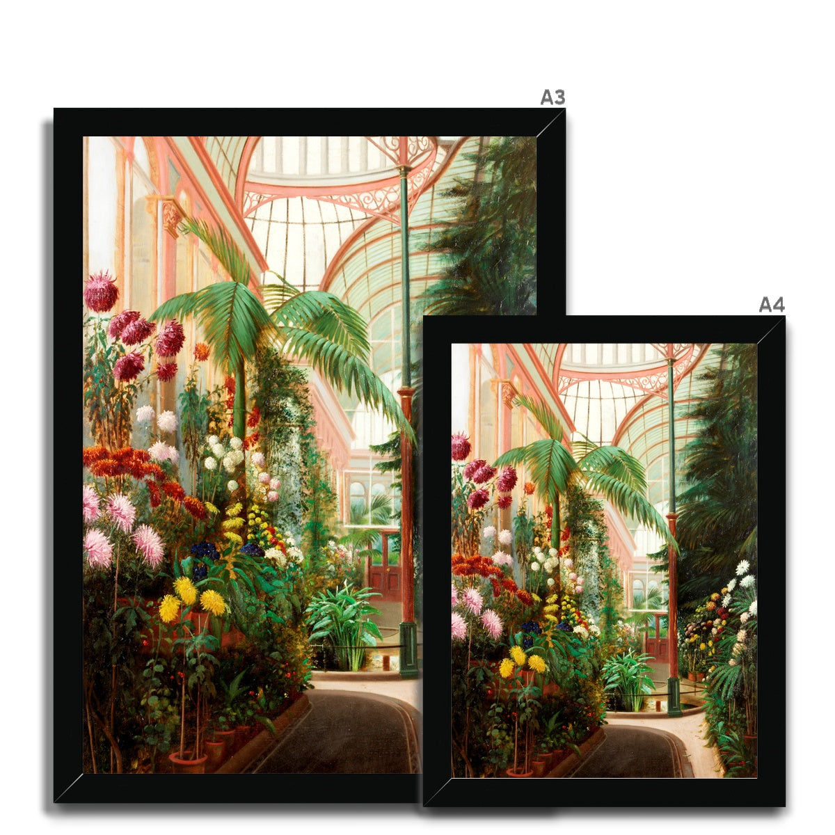Fine Art Print Framed - Sunderland Winter Gardens Interior by Daniel Marshall