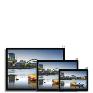 Fine Art Print Framed - Wearmouth Bridge, Sunderland