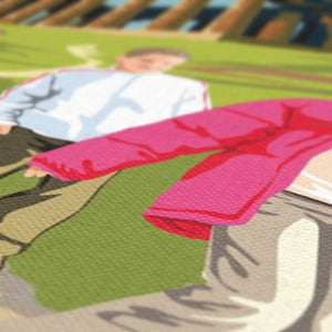 Printed Canvas - Penshaw Monument Poster Art