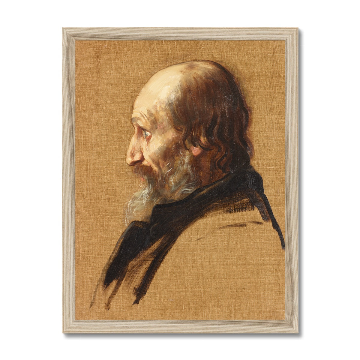Fine Art Print Framed - Thomas Dixon by Alphones Legros