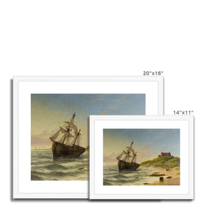 Fine Art Print Framed - Bents Farm, Whitburn by Stuart Bell
