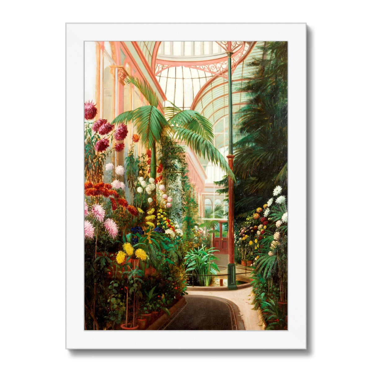 Fine Art Print Framed - Sunderland Winter Gardens Interior by Daniel Marshall